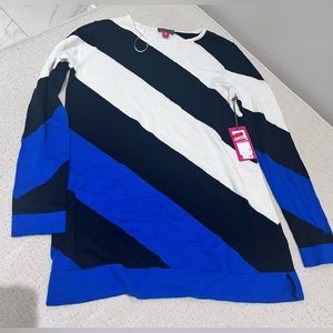 Vince Camuto sweater shirt in block color size XXS.